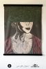 Portrait of Regina • Large Fabric Textile Wall Hanging Print | Tapestry in Wall Hangings by Sean Martorana. Item composed of cotton