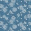 Chrysanthemum - Teal | Wallpaper in Wall Treatments by Wallcovetings by Brenda Houston. Item composed of fabric and paper