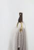 Small Leather Wall Strap [V'ed End] | Storage by Keyaiira | leather + fiber | Artist Studio in Santa Rosa. Item made of leather