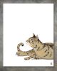 Tabby Cat Art Print, Brünnhilde Valkyrie Costume Wall Art | Prints in Paintings by The Ugly Cat Studio