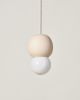 Riviera Pendant | Pendants by Rory Pots. Item made of brass with stoneware works with minimalism & mid century modern style