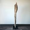 Rustic Driftwood Sculpture "Silver Chasm" | Sculptures by Sculptured By Nature  By John Walker. Item composed of wood compatible with minimalism style