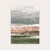 Quiet Hideaway Art Print - Abstract Nature Landscape | Prints in Paintings by Lara Eckerman Art