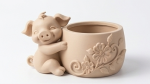 Cute Piggy Planter | Plant Stand in Plants & Landscape by Kimi Craft Corner