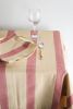 Oh! Stripes (Rose) Block Print Tablecloth | Linens & Bedding by Ninéh