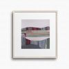 6x6 Original Collage Art | Quarry by Shilo Ratner | Work by Shilo Ratner