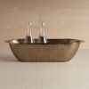 Antique Brass Trough | Bar Accessory in Drinkware by The Collective