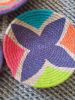 7 Pieces Natural Baskets for Boho Wall Decor | Decorative Plate in Decorative Objects by Sarmal Design. Item composed of bamboo and cotton in boho or contemporary style