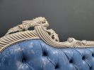 French Style Chaise Lounge/ Aged Gold Leaf Frame Finish/Hand | Couches & Sofas by Art De Vie Furniture