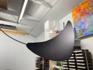 Customized Large Metal Mobile Kinetic Sculpture All Steel | Wall Hangings by Skysetter Designs. Item composed of steel in modern style