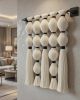Black Macrame Wall Hanging, Boho Fiber Wall Art, Large Woven Tassel Tapestry,  Neutral Wall Art | Wall Hangings by İnanç Yılmaz