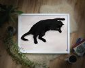 Sillhouette of Woodhouse | Work by The Ugly Cat Studio