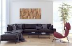 NATURAL WAVELENGTH 60"x30" | Wall Sculpture in Wall Hangings by Craig Forget. Item composed of oak wood in mid century modern or contemporary style