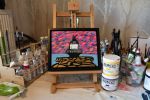 Spring Point Ledge Light | Oil And Acrylic Painting in Paintings by Brianne Valentino