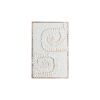 Handwoven Wool Jute Wall Art, Ivory Textured Panel, Modern Boho Framed Decor | Wall Hangings by Swiflo