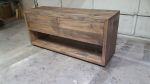 Model #1042 - Custom Double Sink Bathroom Vanity | Countertop in Furniture by Limitless Woodworking. Item made of maple wood works with mid century modern & contemporary style