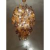 Alan Mizrahi QZ2456 Amber And Fume Poliedri | Chandeliers by Alan Mizrahi Lighting Design