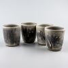 Cups Set Adaphne | Drinkware by Svetlana Savcic / Stonessa. Item composed of stoneware