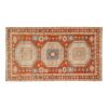 Vintage Caucasian Rug - Soft Pink and Blue Colors Wool Rug | Area Rug in Rugs by Vintage Pillows Store. Item made of cotton