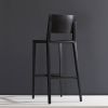 "Evo" SE3. Ebonized Solid Wood | Dining Chair in Chairs by SIMONINI. Item composed of wood & fabric