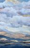Expanse Series (120x48") | Paintings by Caroline Adams. Item made of wood works with contemporary & modern style