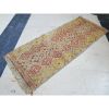 Table and Wall Decor Turkish Handmade Tapestry Jajim Kilim | Wall Hangings by Vintage Pillows Store. Item composed of cotton & fiber