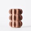 Arcissimo Vase Brown Large | Work by District Loom