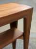 Solid Wood Console Table – Mid-Century Modern Entryway or Sofa Table, Solid Wood Hardwood, Handcrafted, Made in USA | Tables by Marco Bogazzi