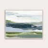 After the Rain II Art Print - Abstract Mountain Landscape | Prints in Paintings by Lara Eckerman Art