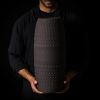 Wave - 0 0 1 0 | Vase in Vases & Vessels by BinaryCeramics. Item composed of ceramic in art deco style