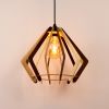 La Hygge - Wooden hanging lamp (Price taxes included) | Pendants by Slice of wood / Tranche de bois