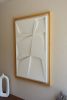 No. 12 Japandi Plaster Wall Relief - Scandinavian Neutral Decor | Wall Sculpture in Wall Hangings by Joseph Aurelius