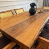 Live Edge Wood Table | Dining Table in Tables by Ironscustomwood. Item made of wood
