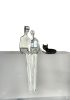 Combo Set: Close to Me Sculpture with Curled Cat | Sculptures by YENNY COCQ