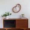 CLEARING | Wall Sculpture in Wall Hangings by Keyaiira | leather + fiber. Item made of cotton & ceramic