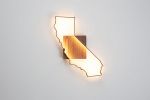 California Wall Light | Sconces by Next Level Lighting. Item made of wood with metal