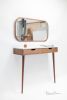 Walnut / Oak Wooden Mirror | Decorative Objects by Manuel Barrera Habitables. Item made of oak wood with glass