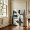 Between the Layers | Blue Abstract Original Painting | Oil And Acrylic Painting in Paintings by Abby May