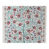 Suzani Wall Hanging Decor with Tree of Life Pattern, Uzbek | Tapestry in Wall Hangings by Vintage Pillows Store. Item made of cotton