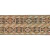 Vintage Boho Turkish Ethnic Design Narrow Hallway Runner Rug | Rugs by Vintage Pillows Store. Item composed of cotton
