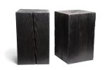 Hyo Table | Wood Cube Side Table | Tables by Alabama Sawyer. Item made of wood