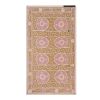 Handmade Suzani Wall Hanging, Embroidery Central Asian Bed C | Tablecloth in Linens & Bedding by Vintage Pillows Store