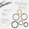 Small Leather Wall Strap [Flat End] | Storage by Keyaiira | leather + fiber | Artist Studio in Santa Rosa. Item composed of leather