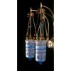 Alan Mizrahi QZ9111 Medina Blue | Chandeliers by Alan Mizrahi Lighting Design