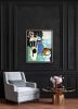 Music Man | Original Acrylic Painting | Oil And Acrylic Painting in Paintings by Aleea Jaques ,