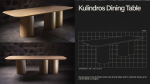 Kulindros Dining Table | Tables by NO AGE FURNITURE STUDIO