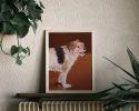 Coffee Shop Dog | Prints by The Ugly Cat Studio