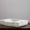 Unique Classic-Midcentury Design Wall mounted Carrara Marble Sink | Water Fixtures by AYMARBLEDESIGN LLC