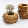 GEO Vase • Hardwood Tabletop Decor | Home Gifts • Holiday Gi | Vases & Vessels by JOHI. Item made of wood