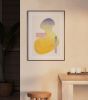 Mid Century Modern Wall Art Print, Abstract Artwork | Digital Art in Art & Wall Decor by Capricorn Press. Item composed of paper